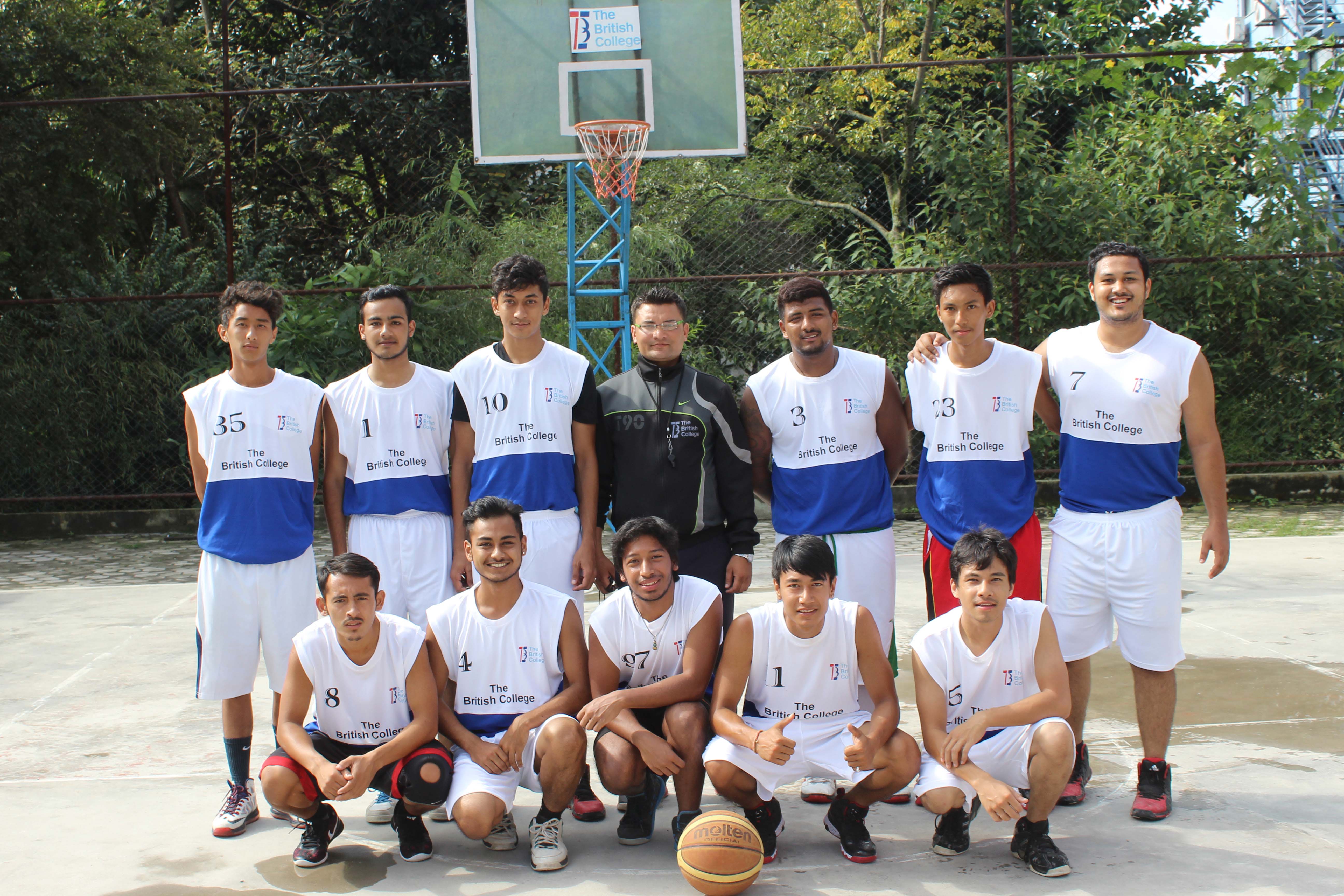Friendly match between TBC and Softwarica College 