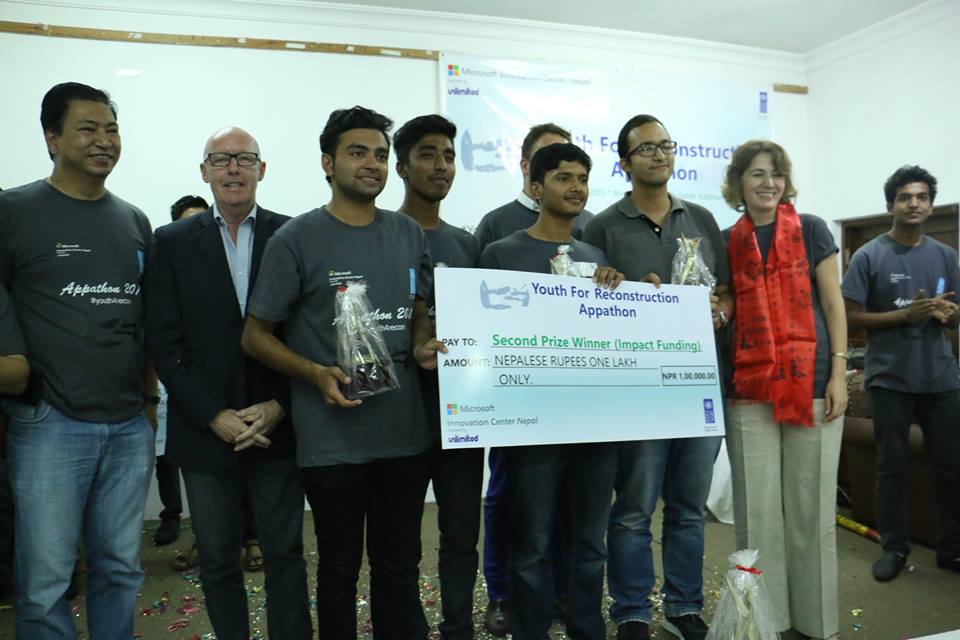 Students from TBC shine at the Appathon Competition 2015 as 1st runners-up