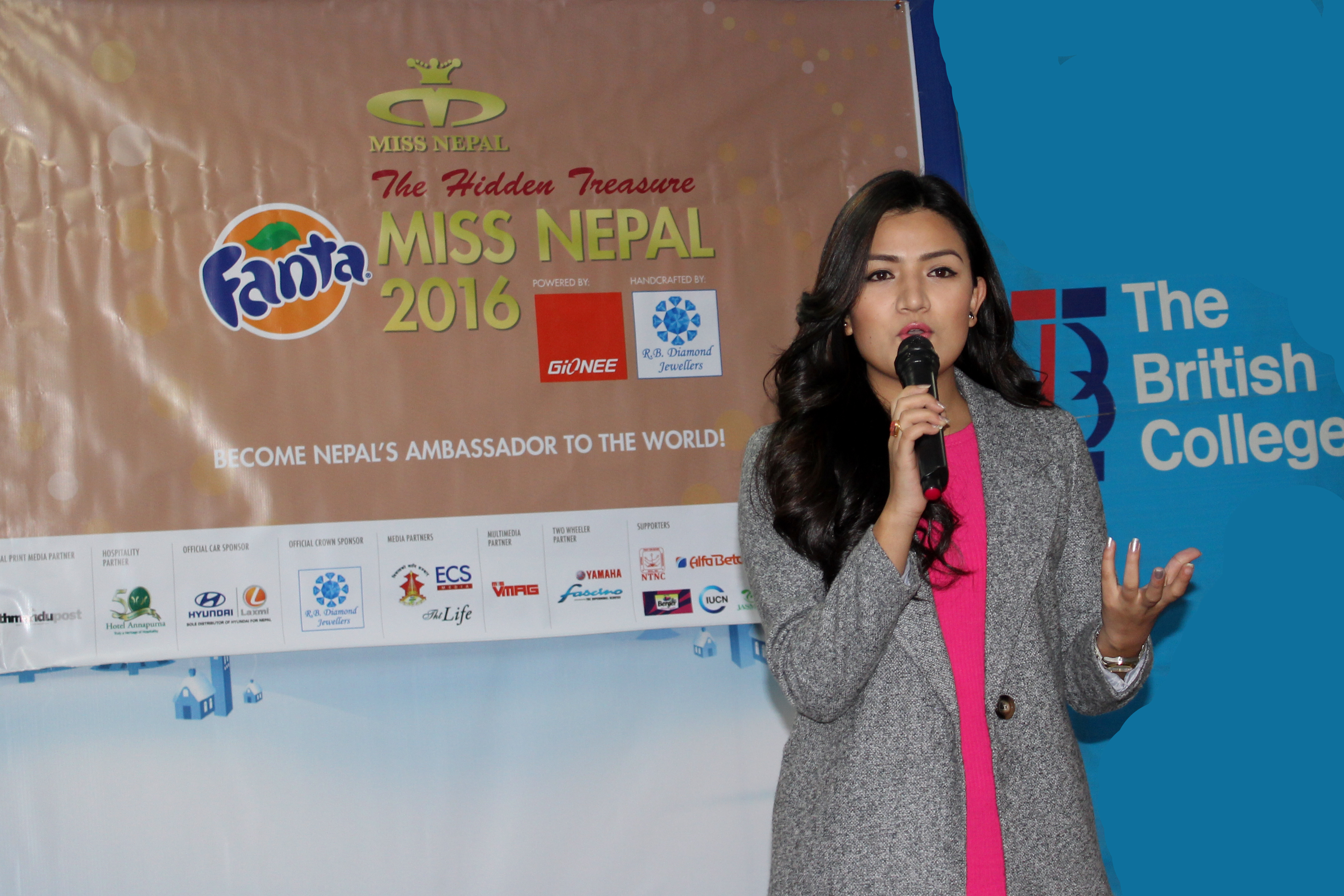 Miss Nepal 2016 Activation Campaign at TBC