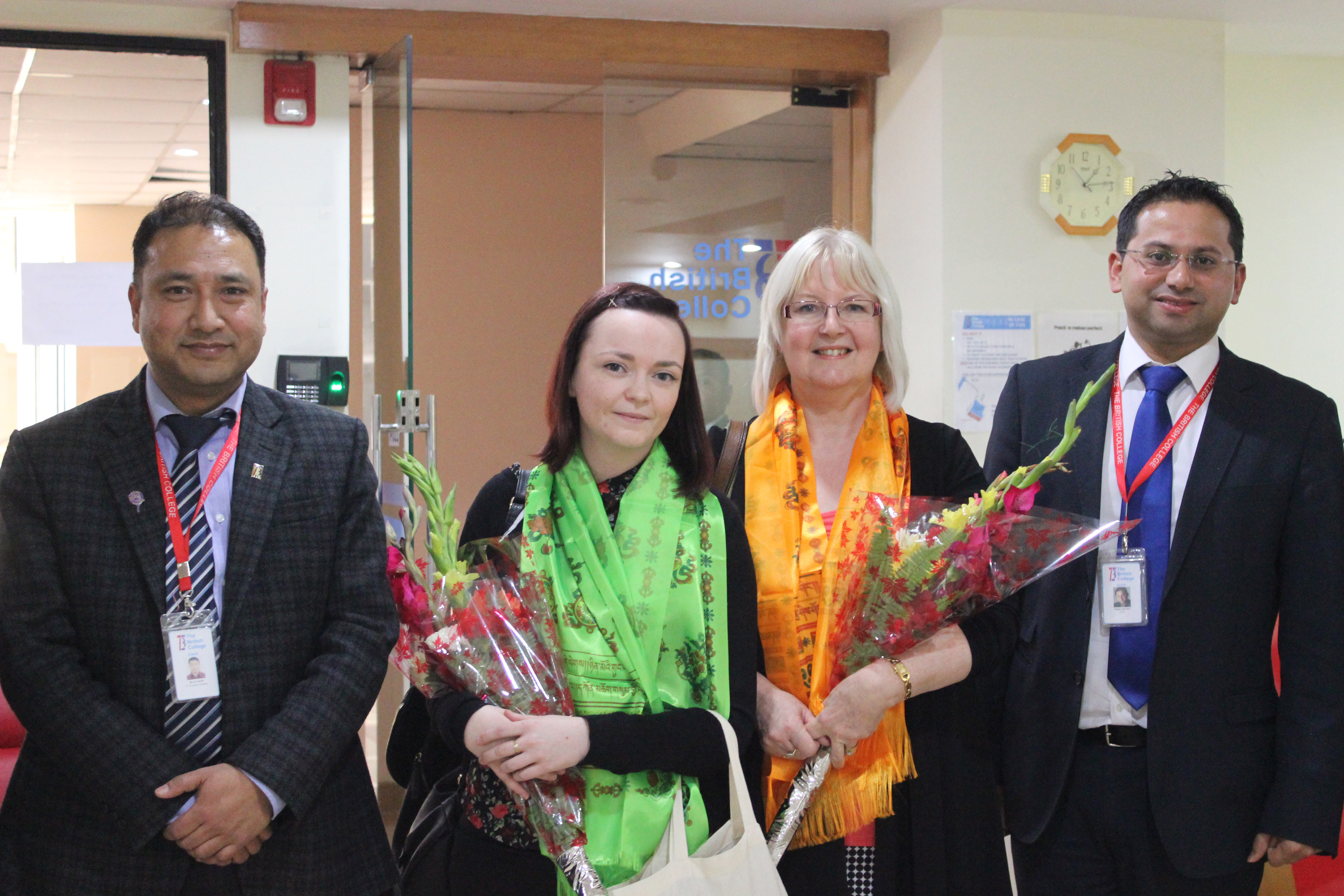 Leeds Beckett University visit 22nd -25th Feb 2016