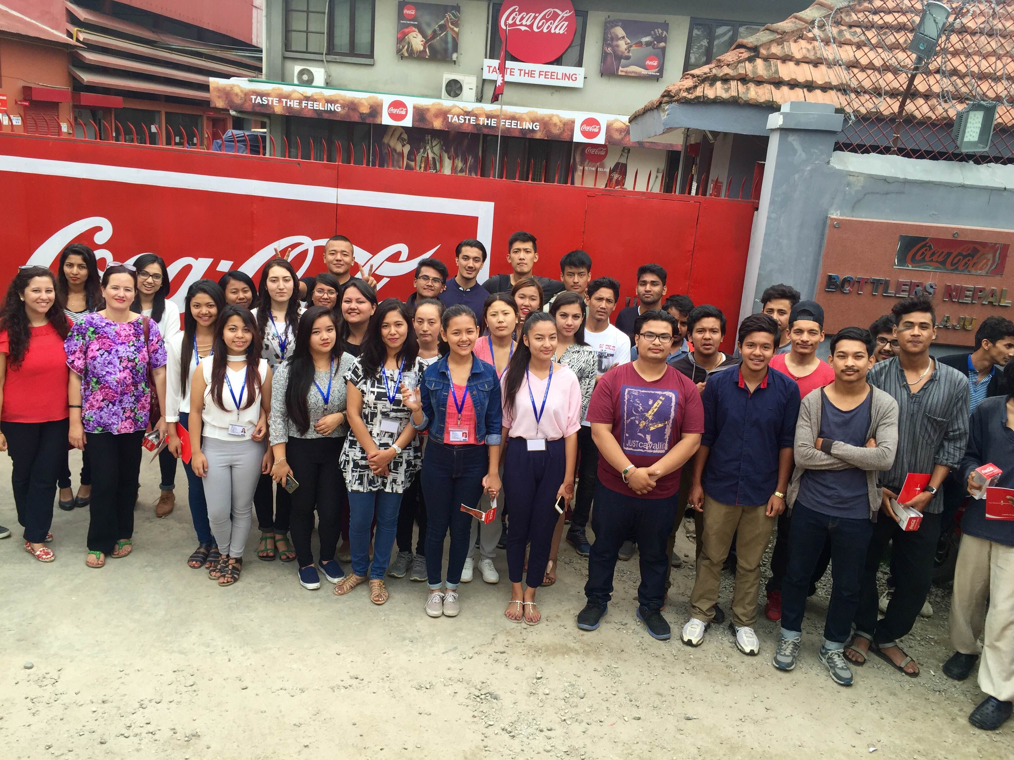 Industrial visit for BBA students