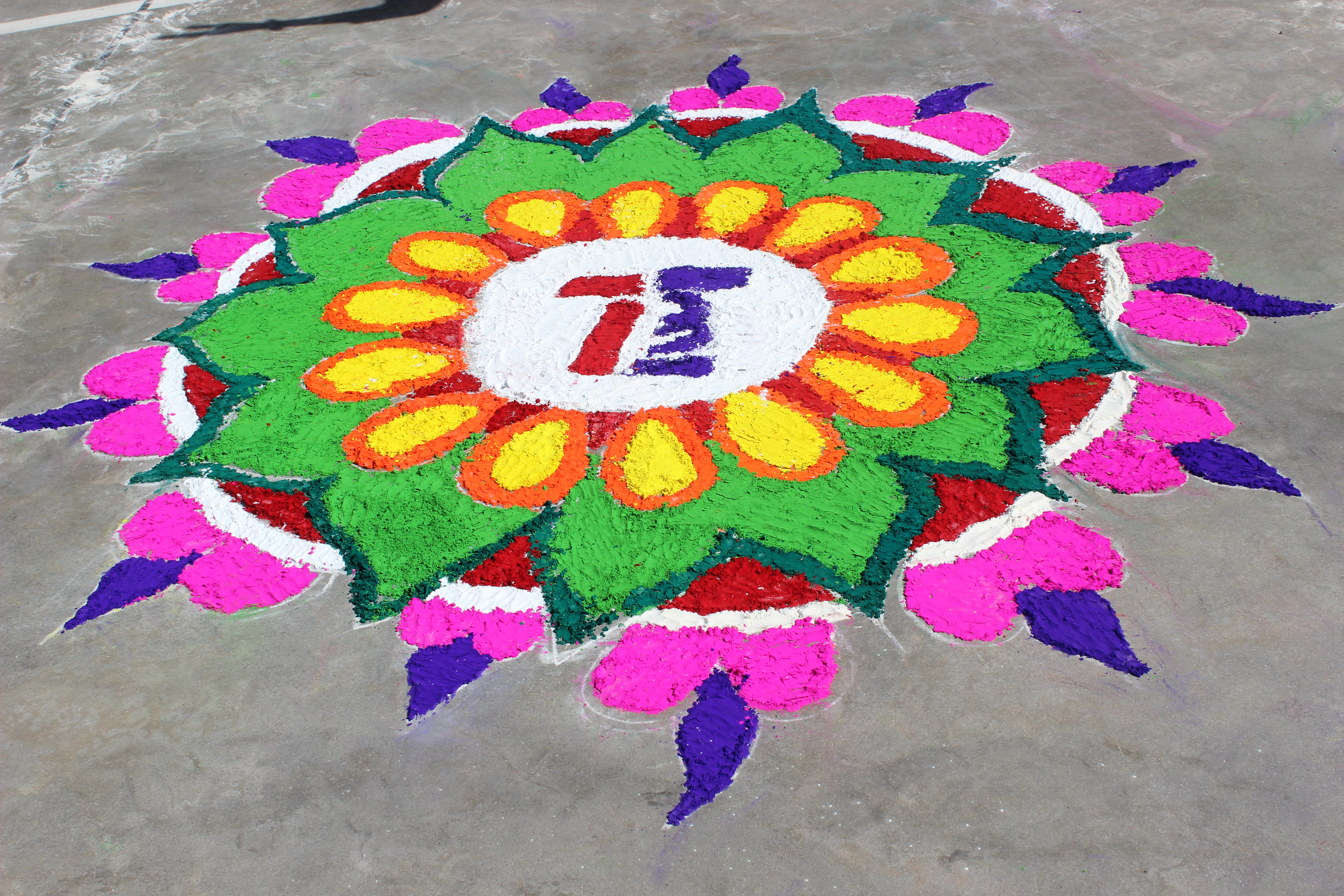 TBC organised Rangolis Competition 