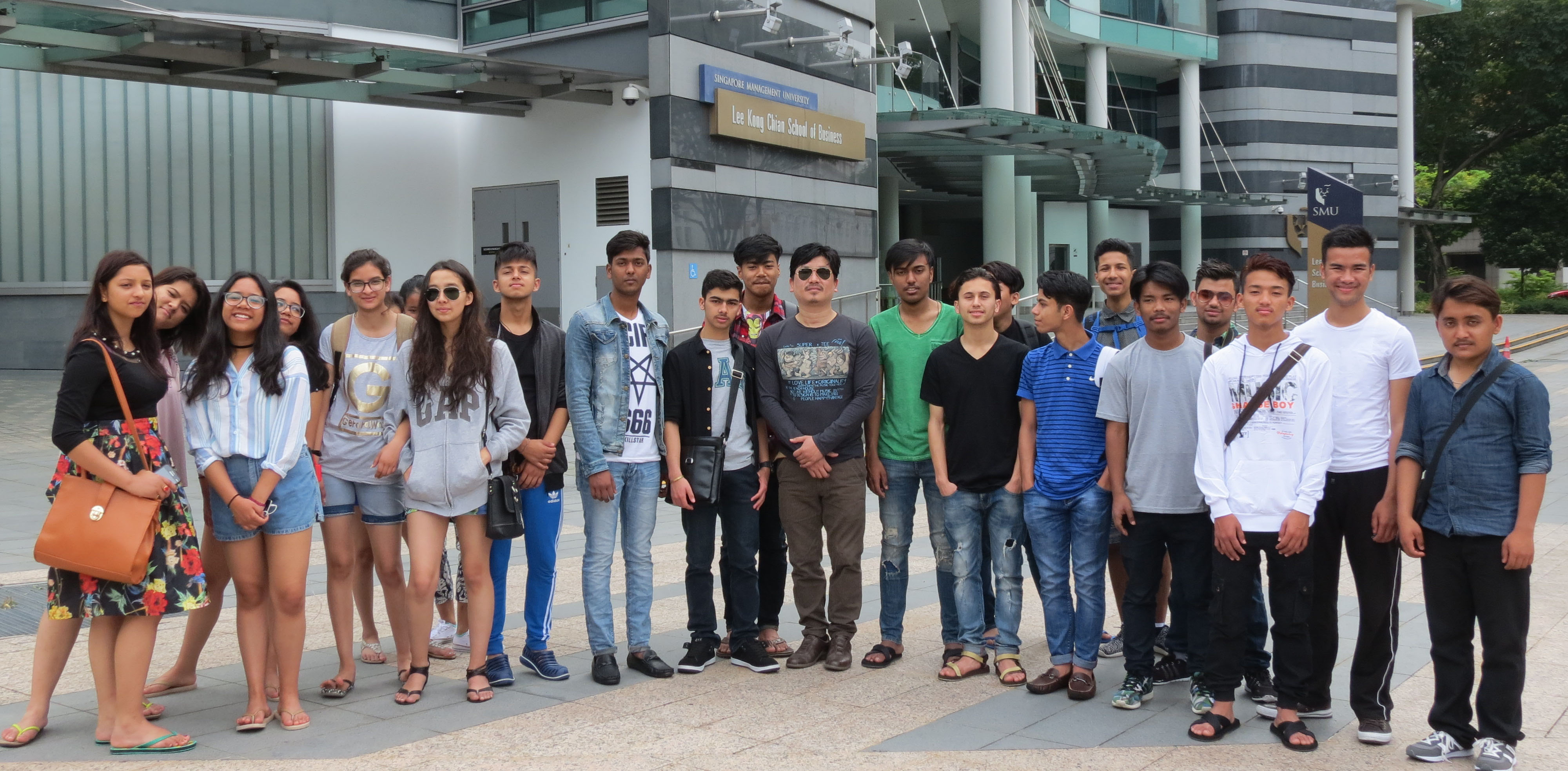Winter Vacation of BMC Students in Singapore