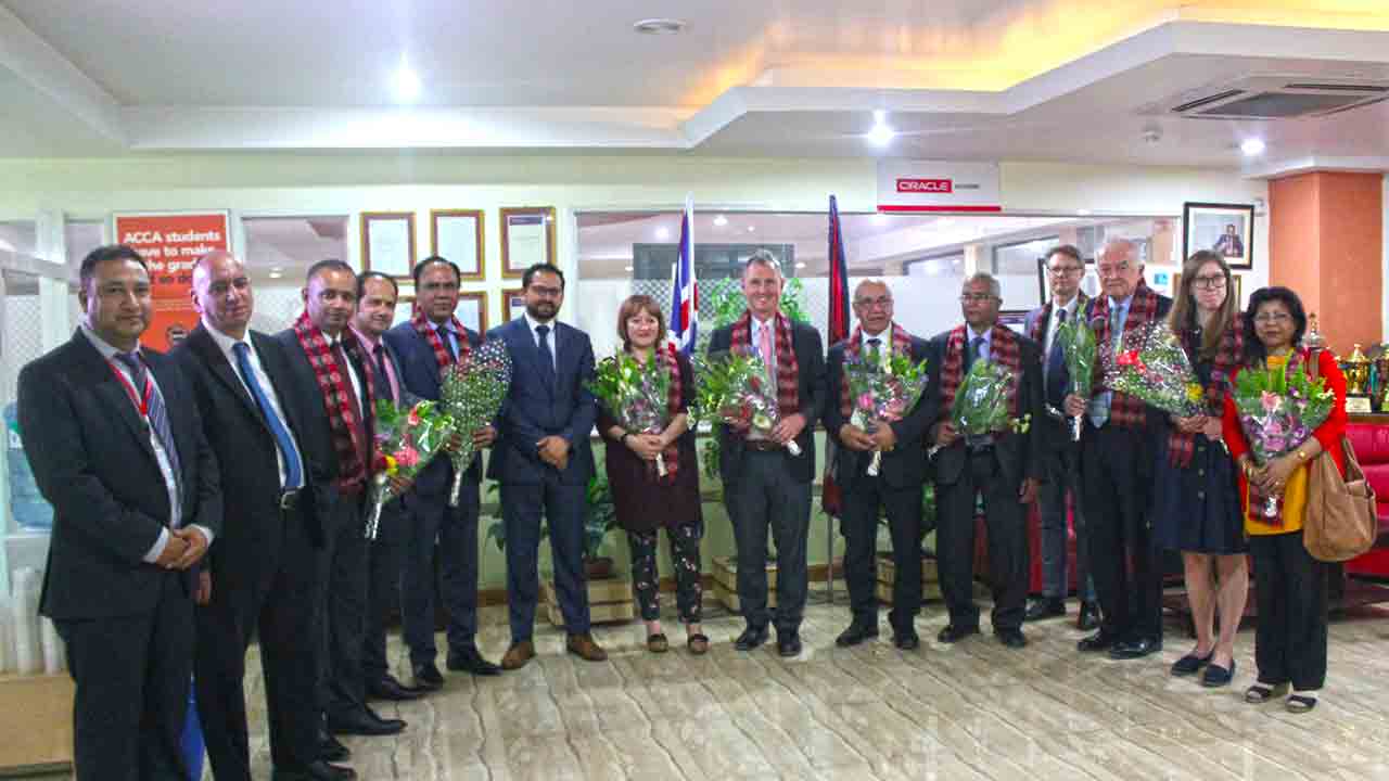British Group of Member of Parliament Visited The British College