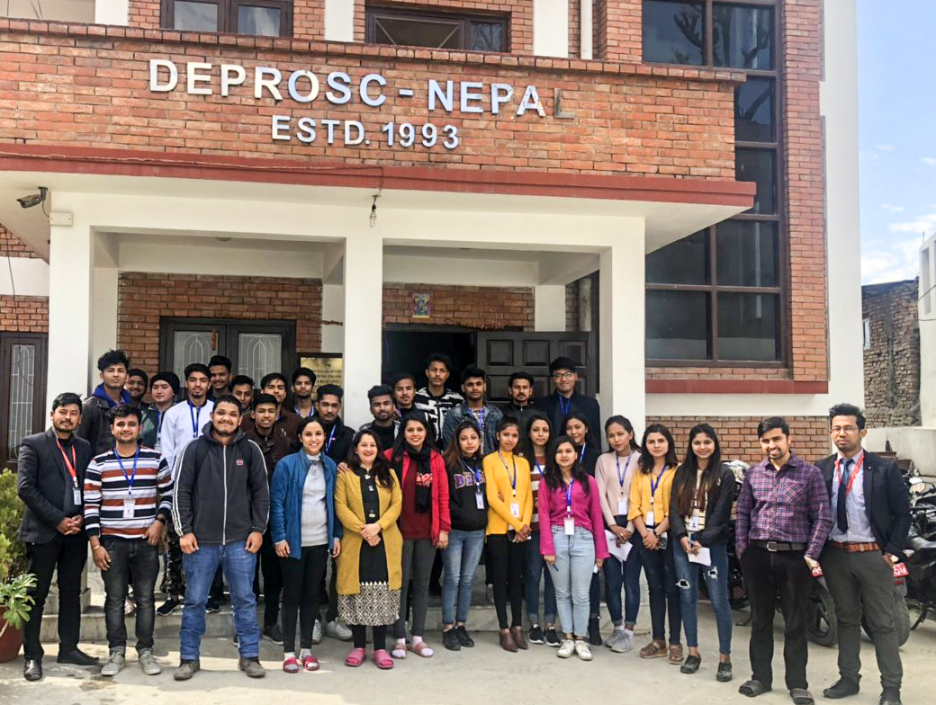 Exposure Visit for ACCA students at DEPROSC Nepal