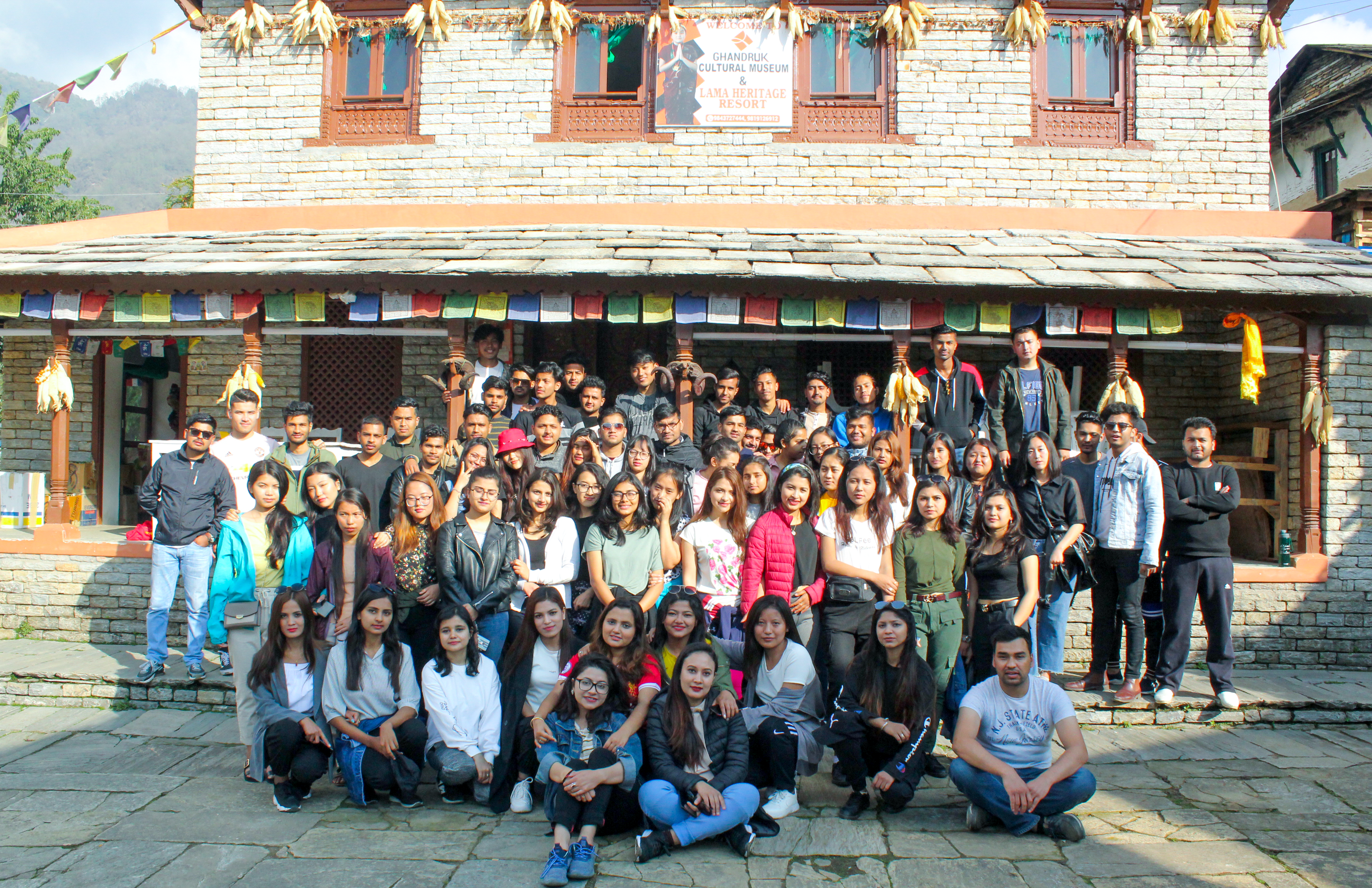 ACCA Trek to the Beautiful 'Old Ghandruk Village'