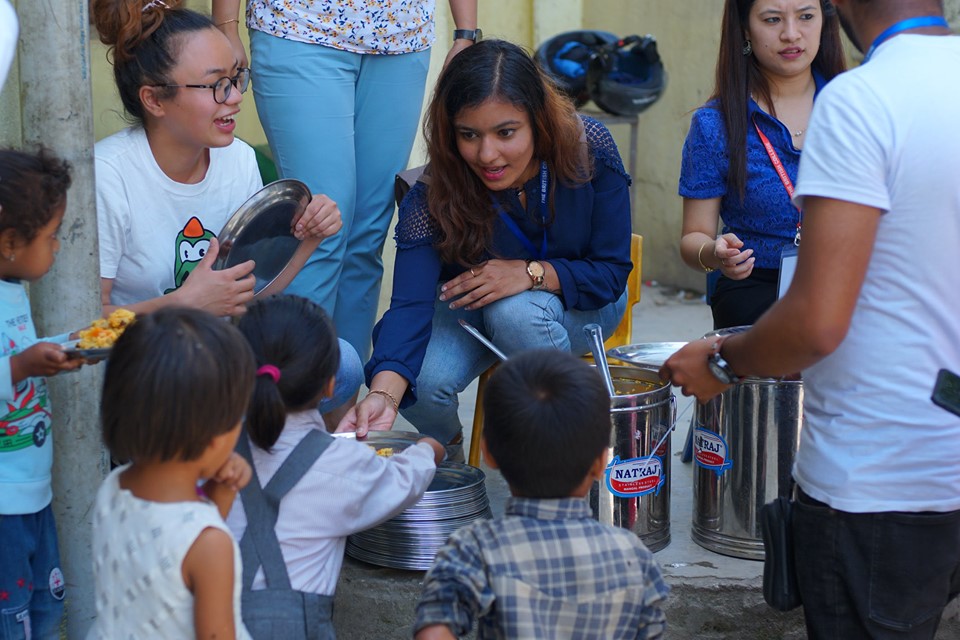 The British College Supports the Food for Life Nepal Charity Project 