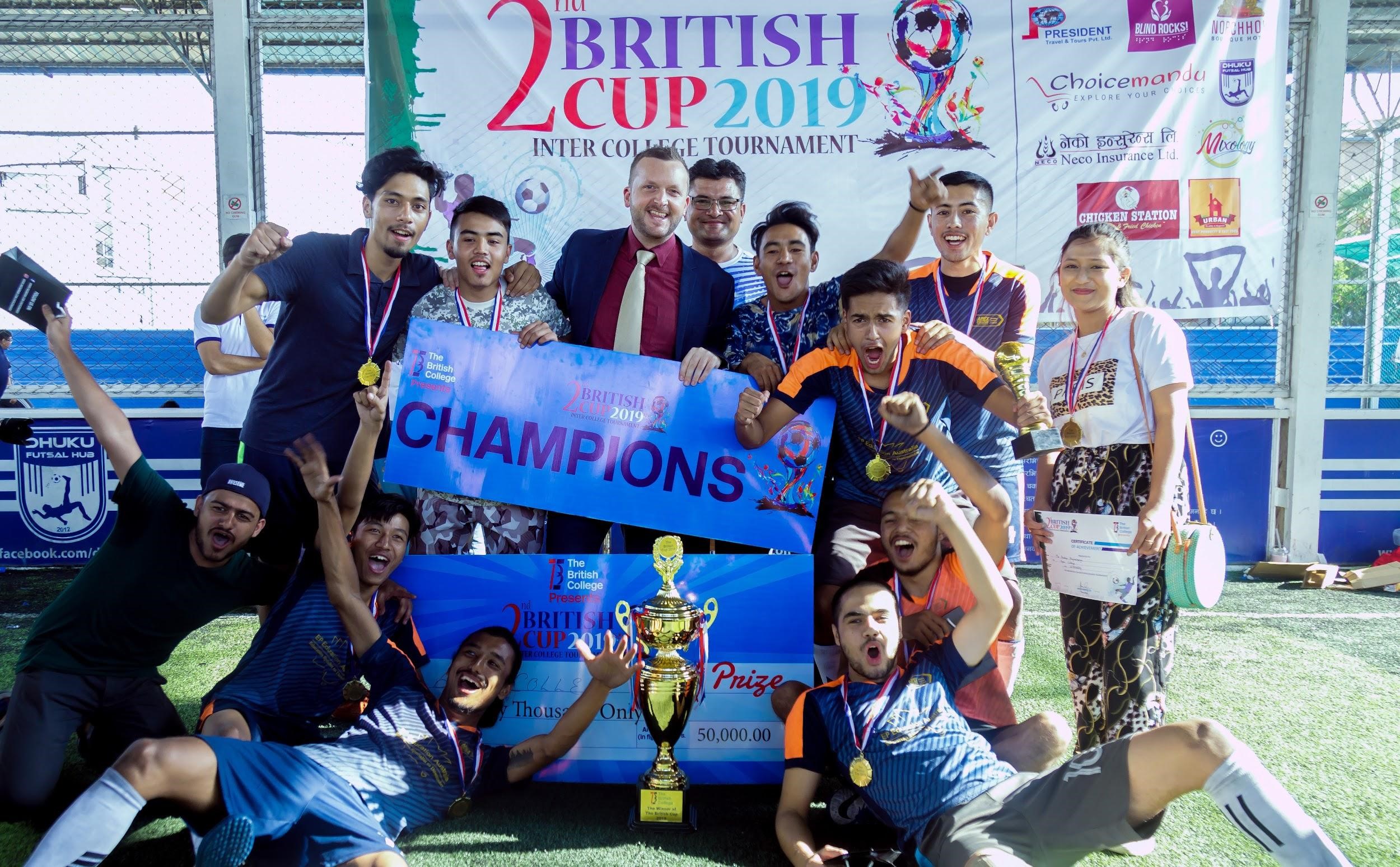 2nd British Cup: Inter College Futsal Tournament