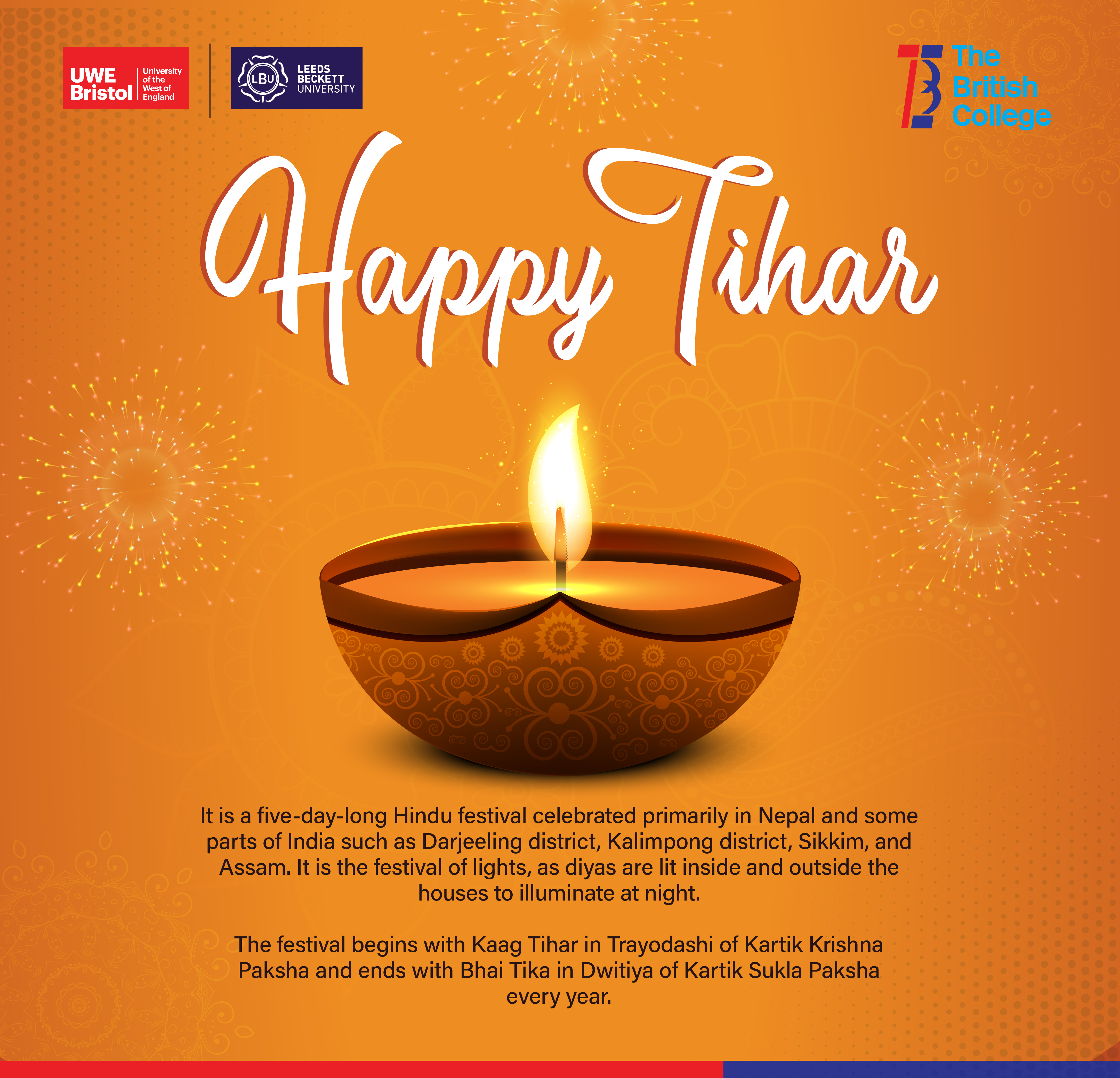 Happy Tihar from TBC Family