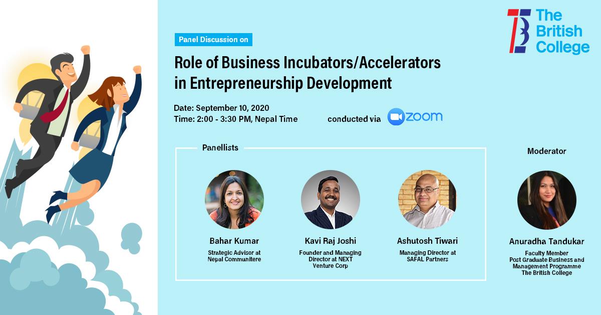 Role of Business Incubators in Entrepreneurship Development Reflection