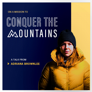 British Mountaineer Adrianna Brownleee gave a Talk at The British Model College