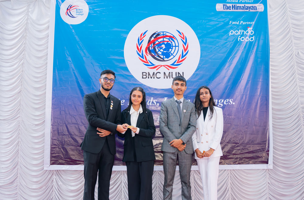 Igniting Diplomacy: MUN Conference Begins with Inspirational Opening Ceremony