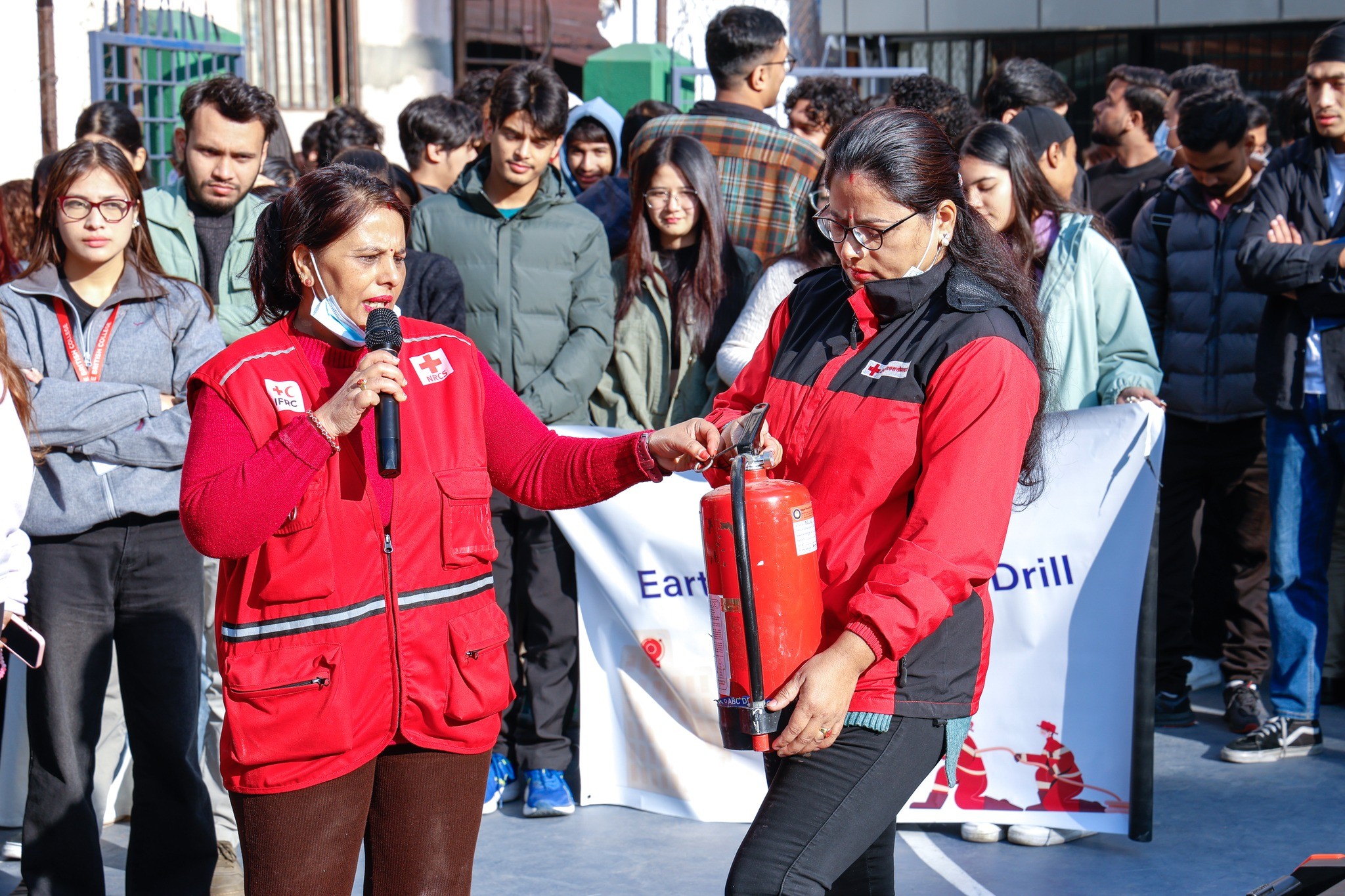 Earthquake and Fire Safety Drill | The British College Kathmandu