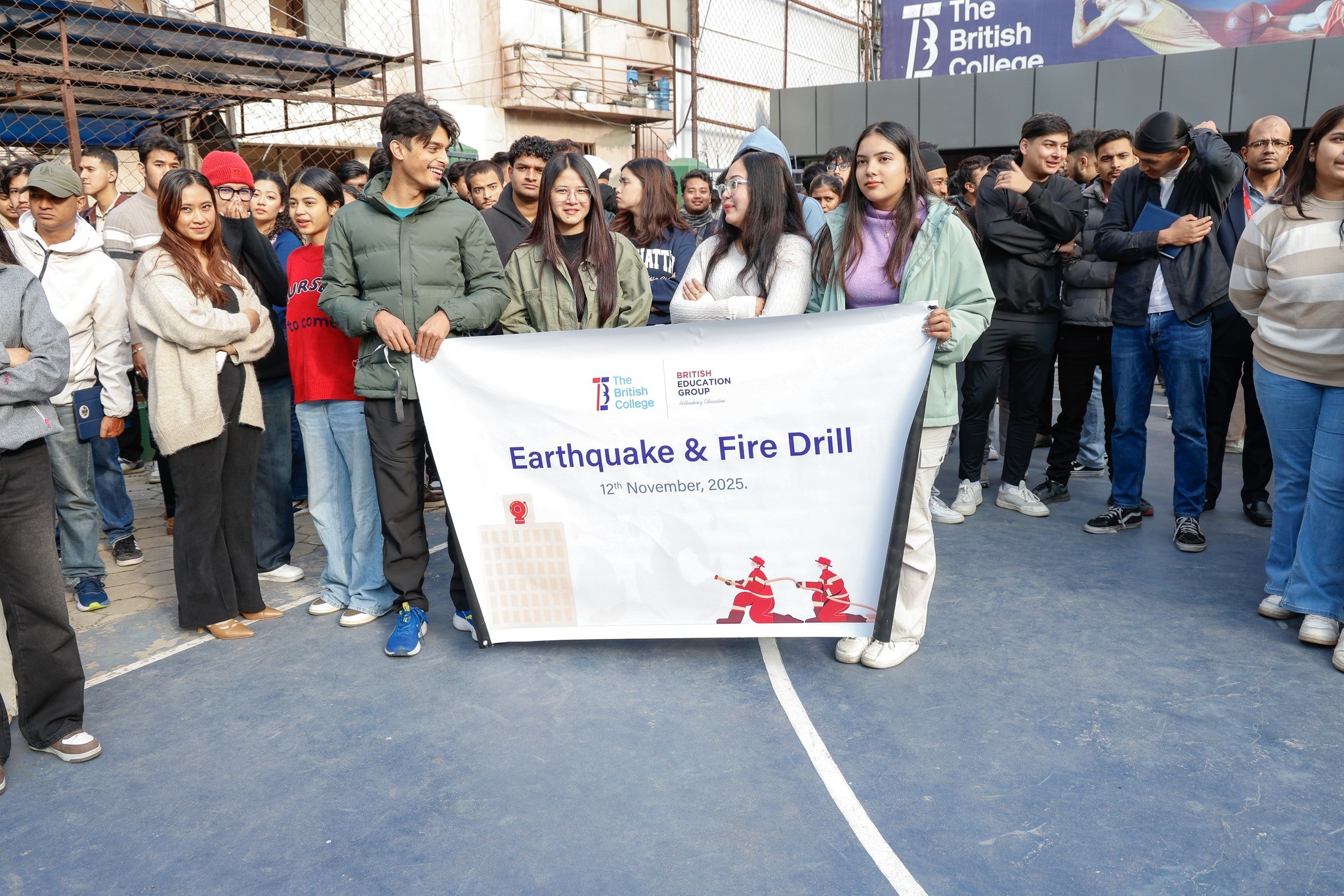 Earthquake and Fire Safety Drill | The British College Kathmandu