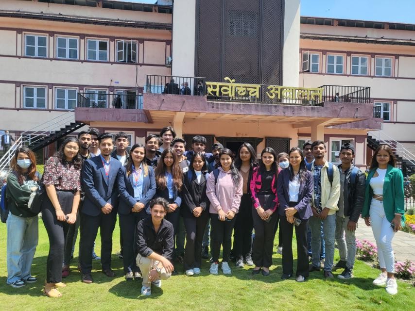 ACCA Students Visit the Nepal Supreme Court