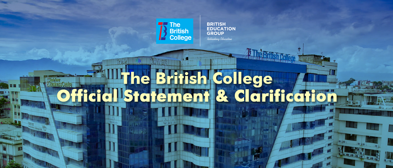 The British College Official Statement: Clarification on Recent Controversy