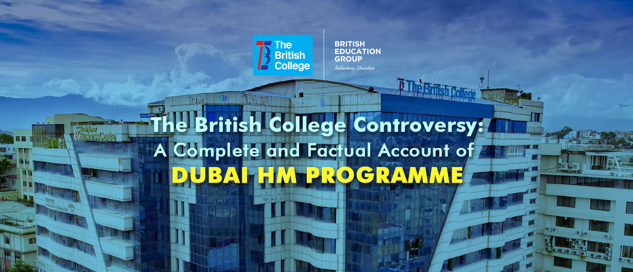 The British College HM Dubai programme factual overview for students and parents