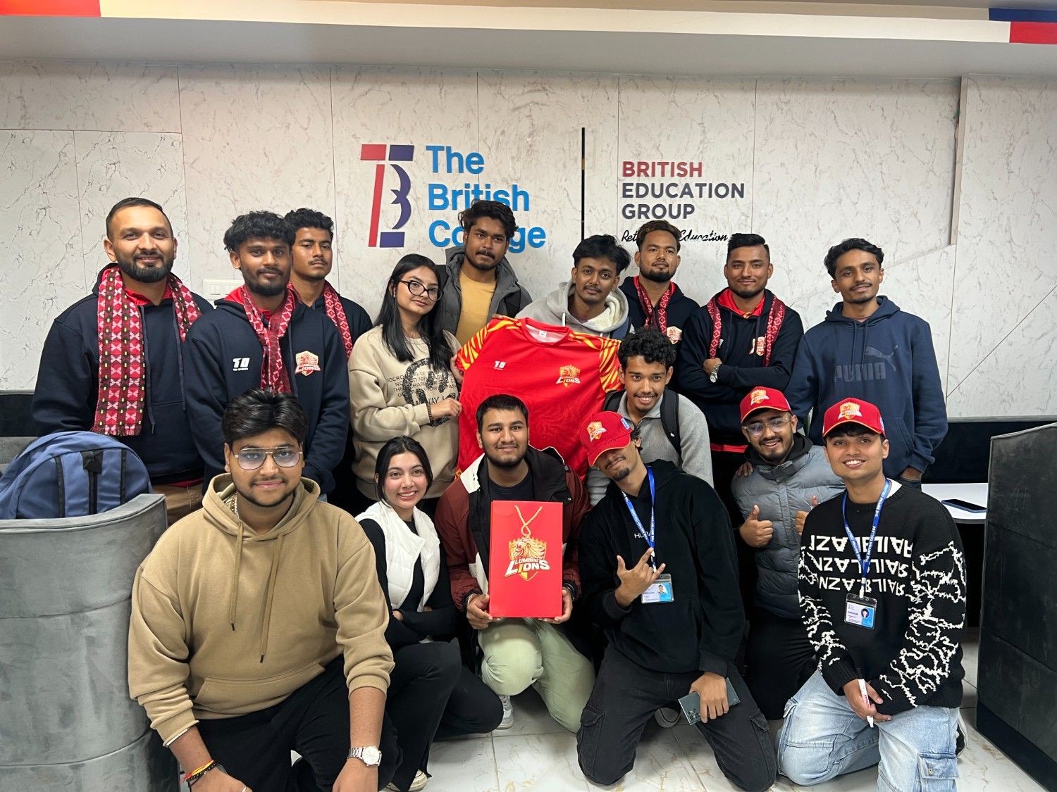 Lumbini Lions Visit The British College Kathmandu