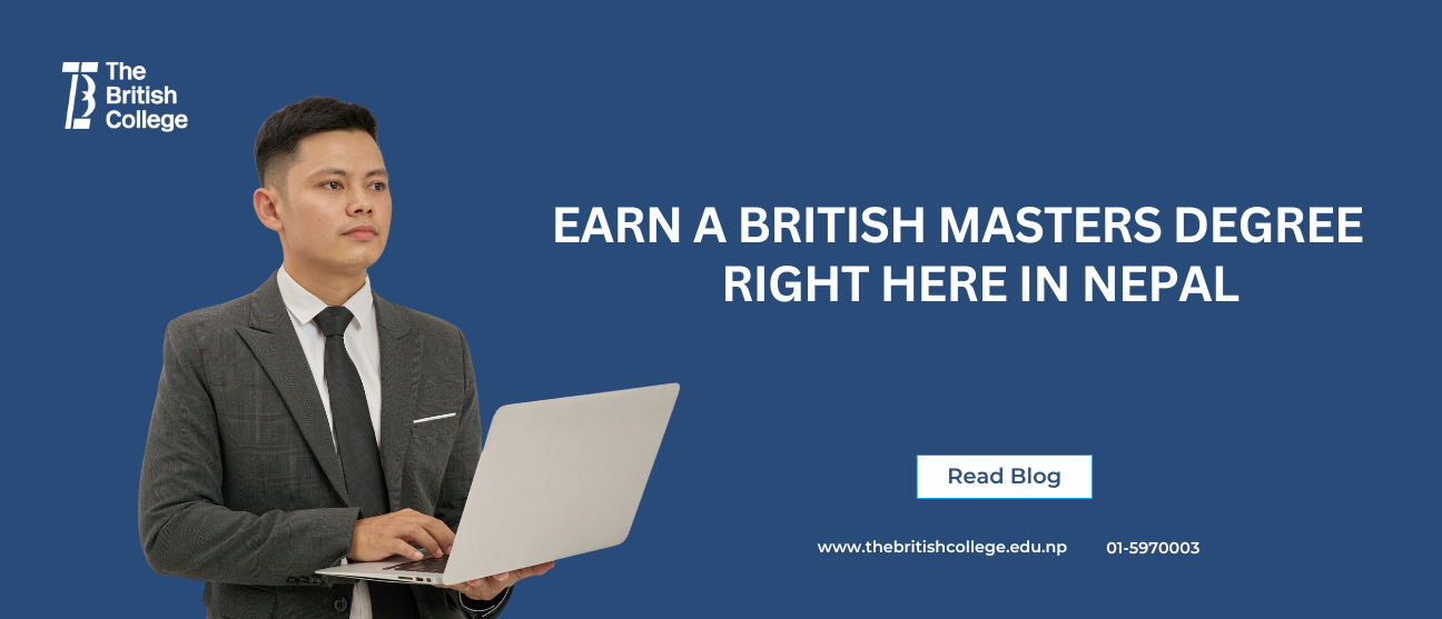 Earn a British Master's in IT Degree in Ne