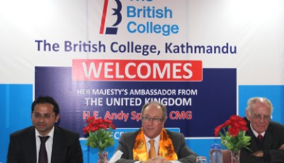 The British College welcomes the British Ambassdor