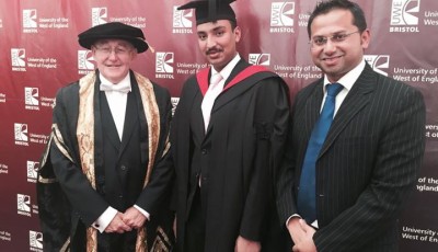 TBC students graduated in Bristol, UK