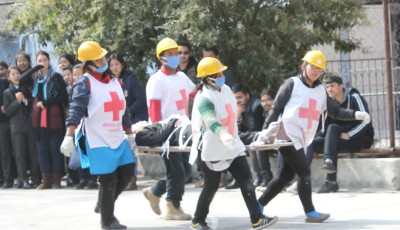 Earthquake Drill at TBC