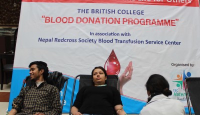 Blood Donation Programme at TBC