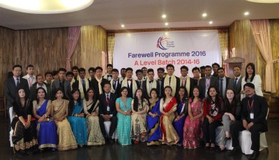 A Special College Event – Farewell 2016