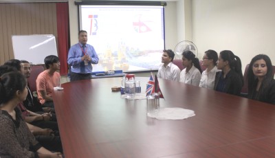 Verisk Information Technologies visited The British College