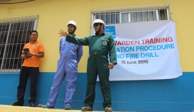 Fire Warden Training and a Fire Drill