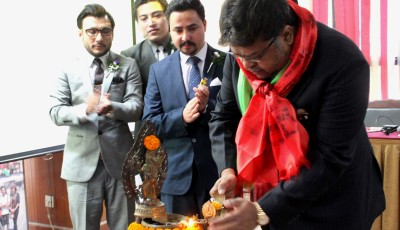 Officially inaugurates of The Young Entrepreneurs’ Society (Y.E.S)