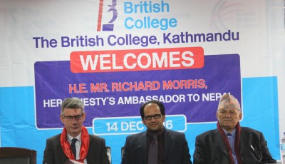 British Ambassador H.E. Mr Richard Morris visits The British College