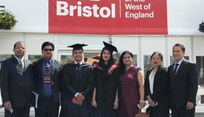 Students attend graduation at UWE, Bristol