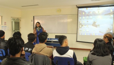Personality Development Session for Level 3 Students.