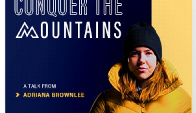 British Mountaineer Adrianna Brownleee gave a Talk at The British Model College
