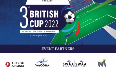 3rd British Cup 2022 | Inter College Futsal Tournament