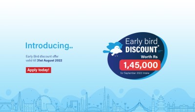 TBC Early Bird Offer Has Been Extended ! Receive a 50% Waiver on Your First Year Tuition Fees