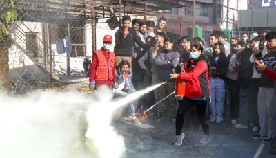 Earthquake and Fire Safety Drill