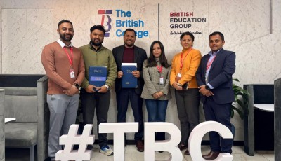 MoU Signing Ceremony between The British College and MV Dugar Group