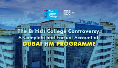 The British College Controversy: A Complete and Factual Account of Dubai HM Programme