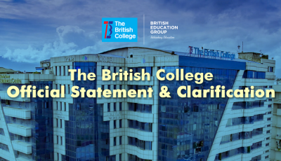 The British College Official Statement: Clarification on Recent Controversy